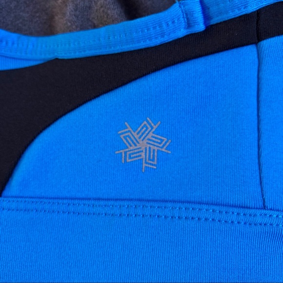 NEW TEK GEAR Sports Bra Medium Support Blue Medium NWOT - Picture 4 of 15